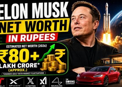 Elon Musk Net Worth in Rupees