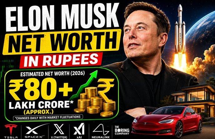 Elon Musk Net Worth in Rupees